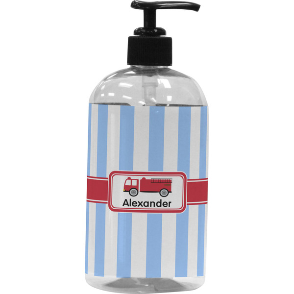 Custom Firetruck Plastic Soap / Lotion Dispenser (Personalized)