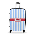 Firetruck Suitcase - 28" Large - Checked w/ Name or Text