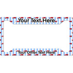 Firetruck License Plate Frame (Personalized)