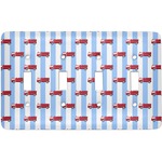 Firetruck Light Switch Cover (4 Toggle Plate)