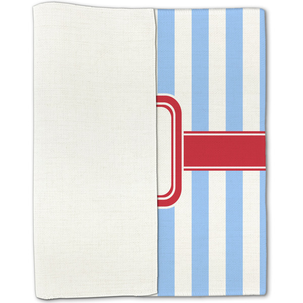 Firetruck Linen Placemat - Folded Half