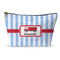 Firetruck Makeup Bag - Large - 12.5"x7" (Personalized)