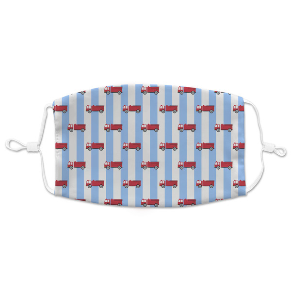 Custom Firetruck Adult Cloth Face Mask - XLarge
