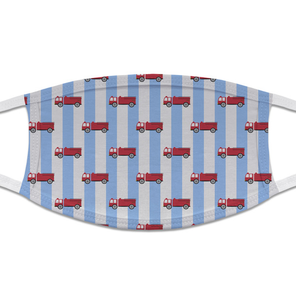 Custom Firetruck Cloth Face Mask (T-Shirt Fabric)