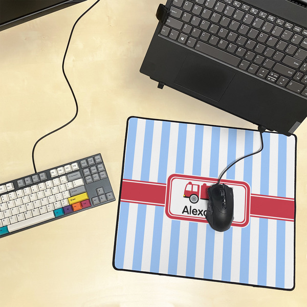 Firetruck Medium Gaming Mats - LIFESTYLE