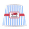 Firetruck Poly Film Empire Lampshade - Front View