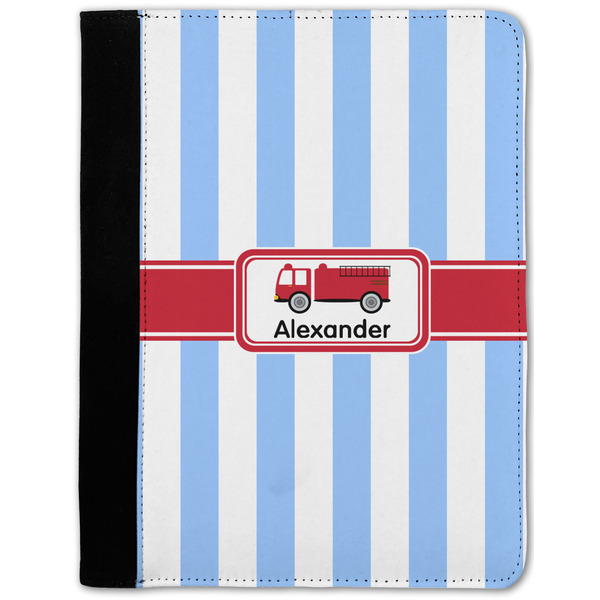 Custom Firetruck Notebook Padfolio w/ Name or Text