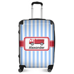 Firetruck Suitcase - 24" Medium - Checked (Personalized)