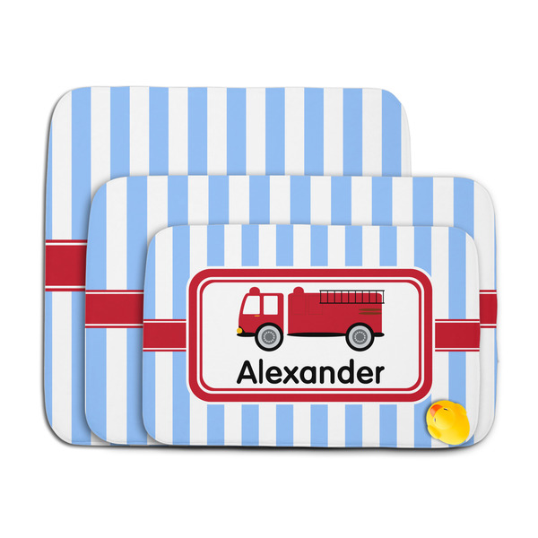 Firetruck Memory Foam Bath Mat - MAIN PARENT