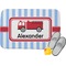 Firetruck Memory Foam Bath Mat - 24"x17" (Personalized)