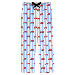 Firetruck Mens Pajama Pants (Personalized)