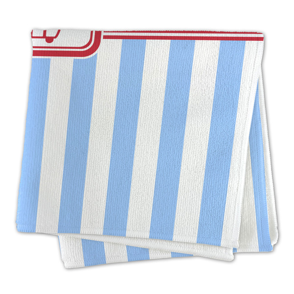 Firetruck Microfiber Dish Rag - FOLDED (square)