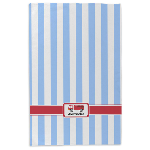 Firetruck Microfiber Dish Towel - APPROVAL