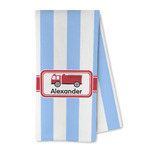 Firetruck Kitchen Towel - Microfiber (Personalized)
