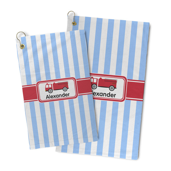 Firetruck Microfiber Golf Towel - PARENT/MAIN