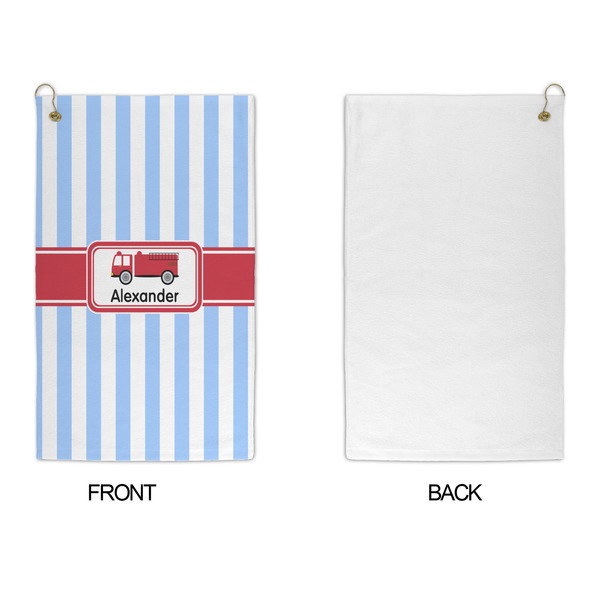 Firetruck Microfiber Golf Towels - APPROVAL