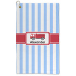 Firetruck Microfiber Golf Towel (Personalized)