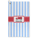 Firetruck Microfiber Golf Towel (Personalized)