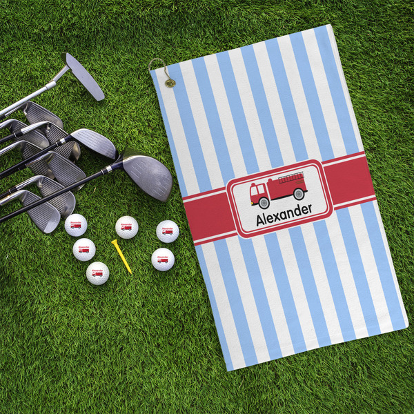 Firetruck Microfiber Golf Towels - LIFESTYLE