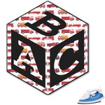 Firetruck Monogram Iron On Transfer (Personalized)