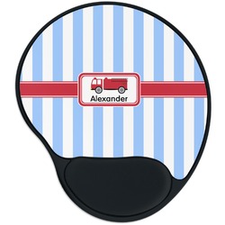Firetruck Mouse Pad with Wrist Support