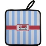 Firetruck Pot Holder w/ Name or Text