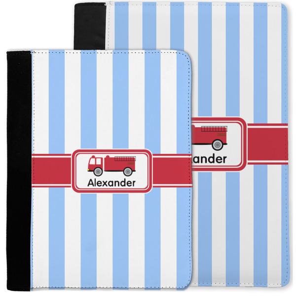 Firetruck Notebook Padfolio - MAIN