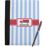 Firetruck Notebook Padfolio - Large w/ Name or Text