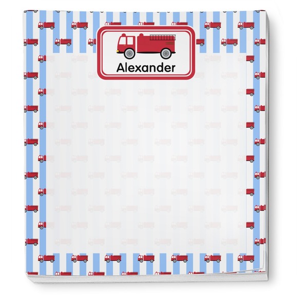 Firetruck Notepad - Apvl