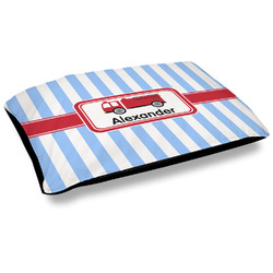 Firetruck Dog Bed w/ Name or Text