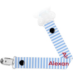 Firetruck Pacifier Clip (Personalized)