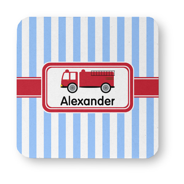 Firetruck Paper Coasters - Approval