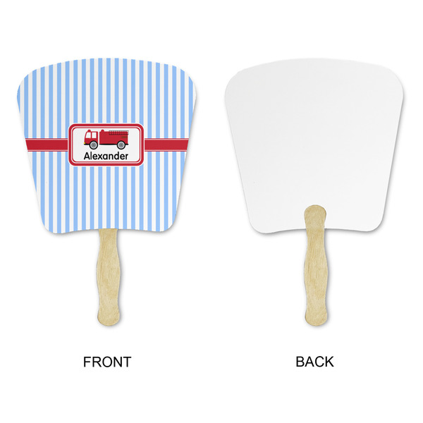 Firetruck Paper Fans - Approval