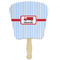 Firetruck Paper Fan (Personalized)