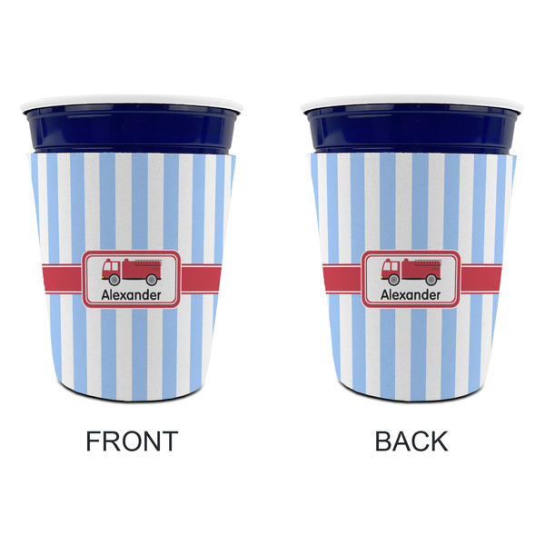 Firetruck Party Cup Sleeves - without bottom - Approval