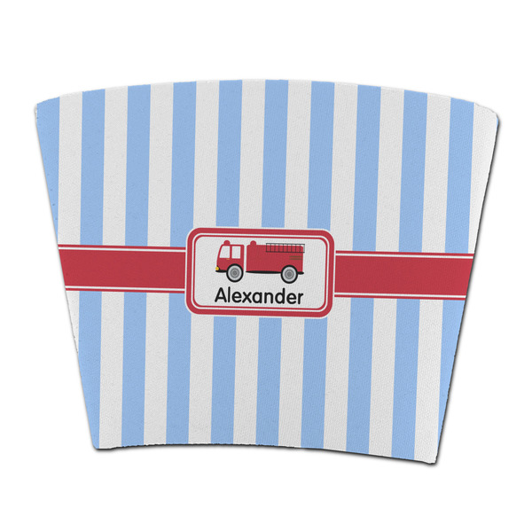 Custom Firetruck Party Cup Sleeve - without bottom (Personalized)
