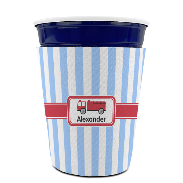 Firetruck Party Cup Sleeves - without bottom - FRONT (on cup)