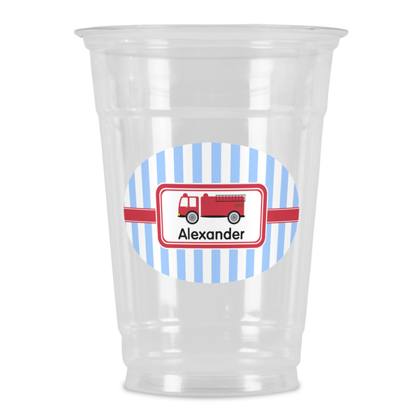 Custom Firetruck Party Cups - 16oz (Personalized)