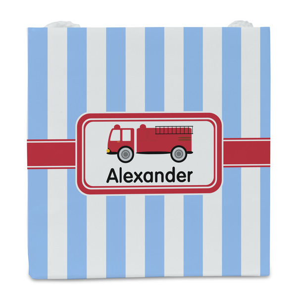 Firetruck Party Favor Gift Bag - Matte - Front