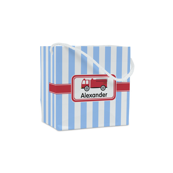 Custom Firetruck Party Favor Gift Bags - Matte (Personalized)