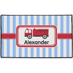 Firetruck Door Mat - 60"x36" (Personalized)