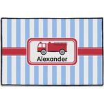 Firetruck Door Mat - 36"x24" (Personalized)