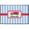 Firetruck Door Mat - 36"x24" (Personalized)