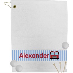 Firetruck Golf Bag Towel (Personalized)
