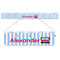Firetruck Plastic Ruler - 12" (Personalized)
