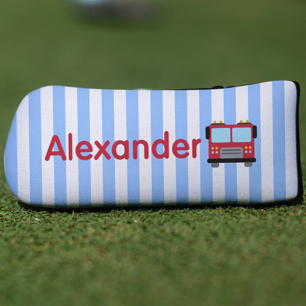 Custom Firetruck Blade Putter Cover (Personalized)