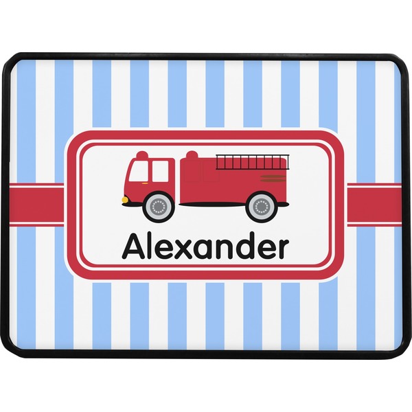 Firetruck Rectangular Car Hitch Cover w/ FRP Insert (Select Size)