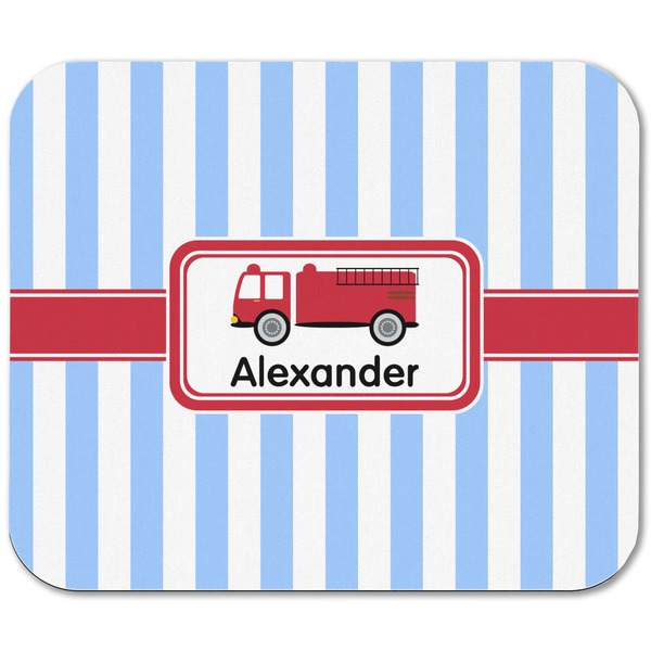 Firetruck Rectangular Mouse Pad - APPROVAL