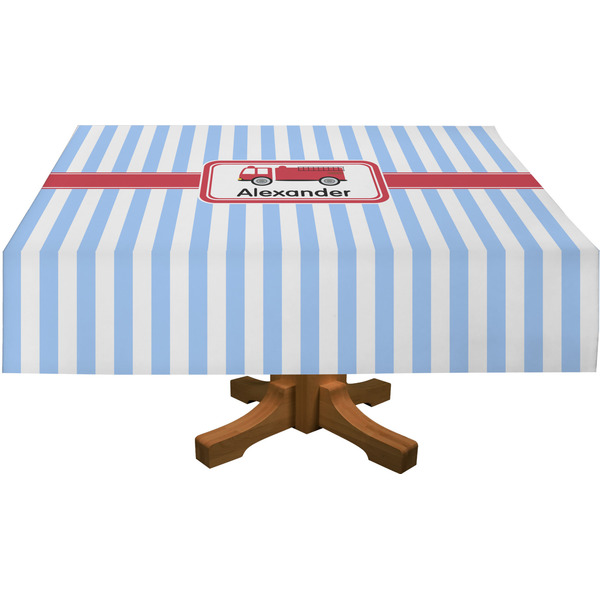 Firetruck Rectangular Tablecloths (Personalized)