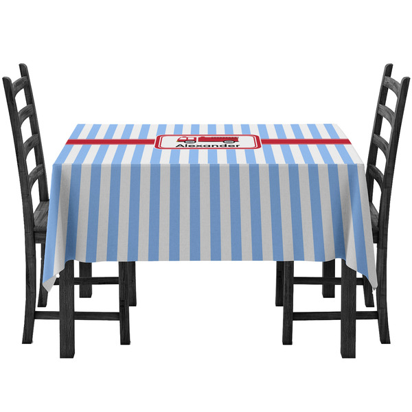 Custom Firetruck Tablecloth (Personalized)